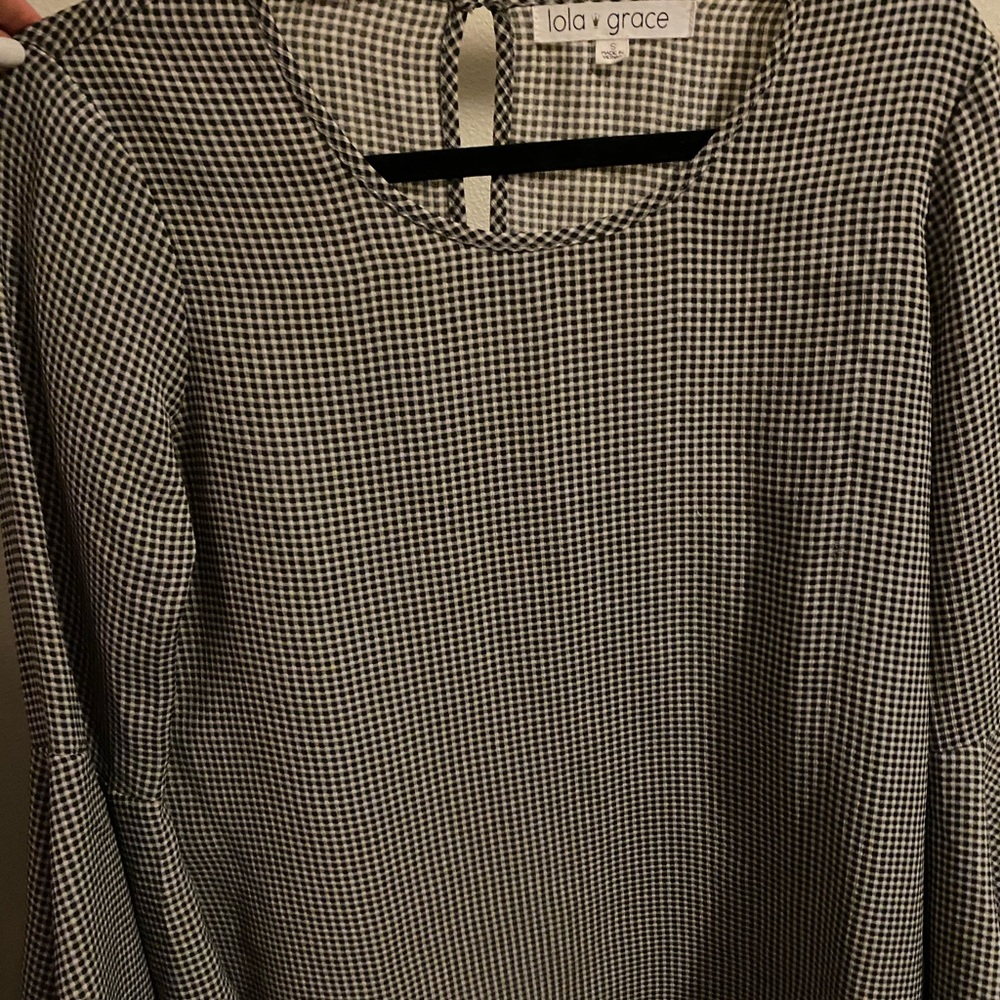 Checker Blouse